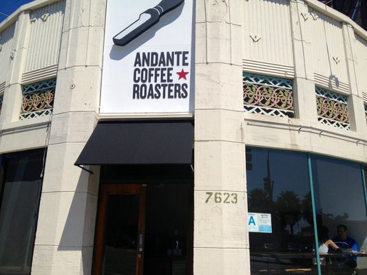 Andante coffee roasters opens in LA