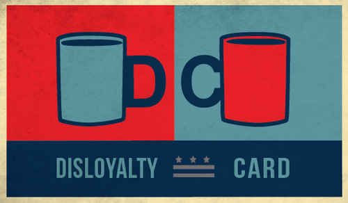 D.C. Disloyalty Card front