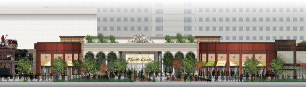 Rendering of the Monte Carlo plaza. 