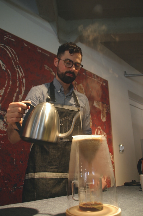 Craighton Berman and the Manual Coffeemaker