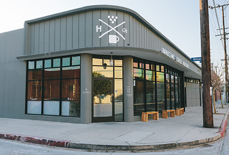 The Handsome Coffee Roasters Los Angeles store