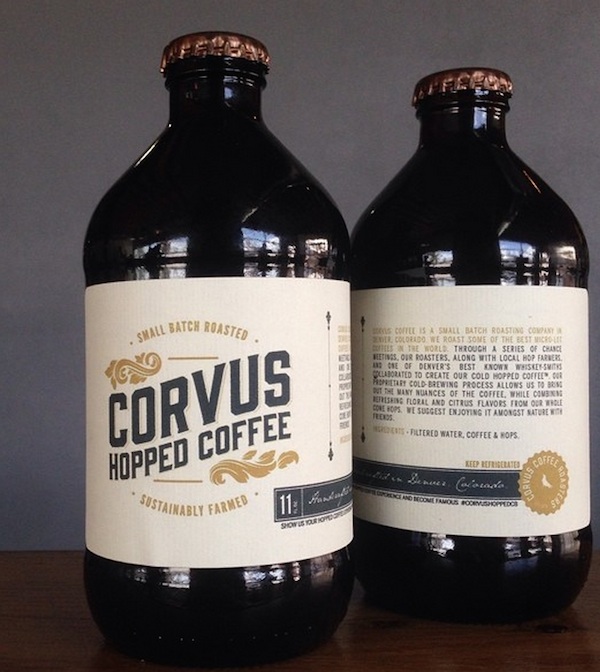 coffee brewed with hops