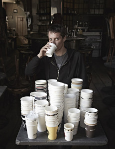 Henry Hargreaves, curator of Coffee Cups of the World