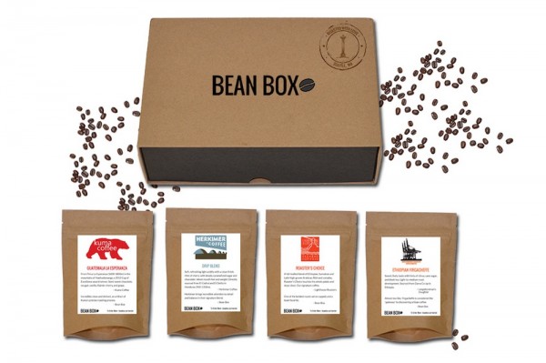 Bean Box and four Seattle Coffees