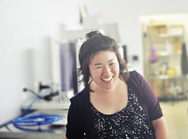 Annie Choi, owner of Found Coffee in Eagle Rock, Los Angeles. Photo by Amparo Rios