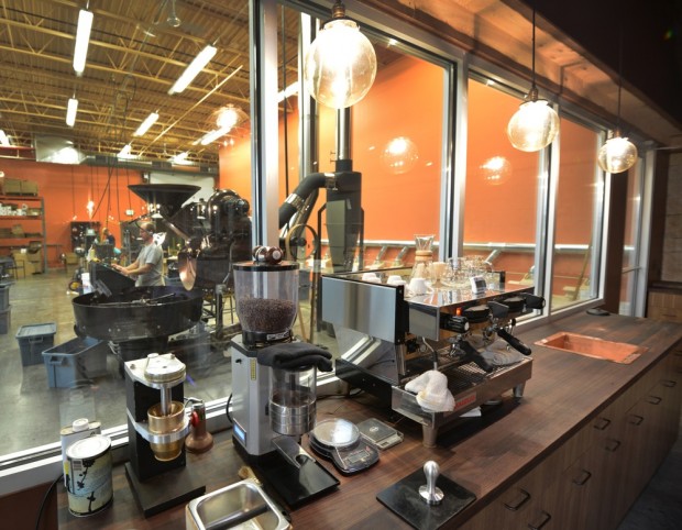 Inside the Kickapoo HQ in Viroqua. Photo courtesy of Kickapoo Coffee. 