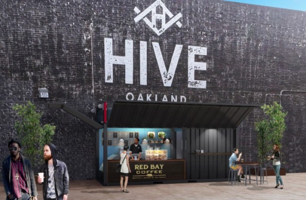 Rendering of the forthcoming location at The Hive by Gensler Architects