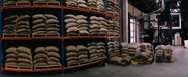 coffee roaster warehouse