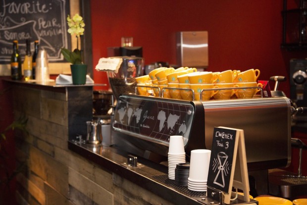The Sanremo Opera currently atop the Infusion bar. Image courtesy of Infusion Coffee 