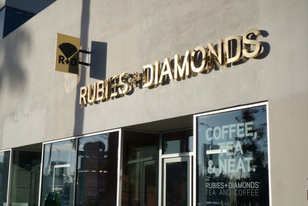 Photo courtesy of Rubies + Diamonds Coffee and Tea. 