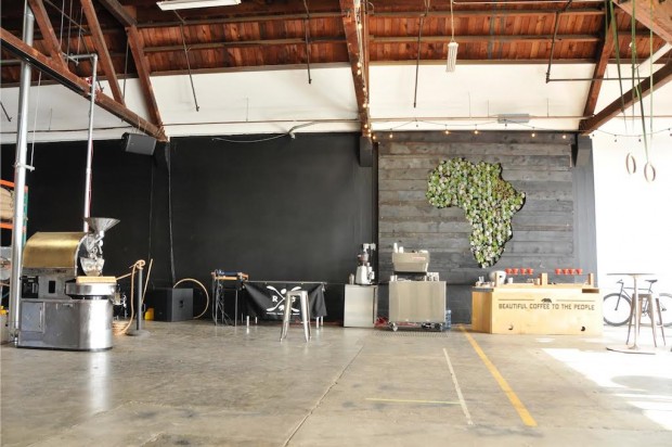 The Red Bay Coffee roastery in Oakland. Photo by Red Bay Coffee. 