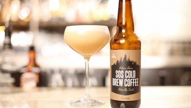 A SOS-based whiskey sour created in collaboration with mixologist Justin Taylor.