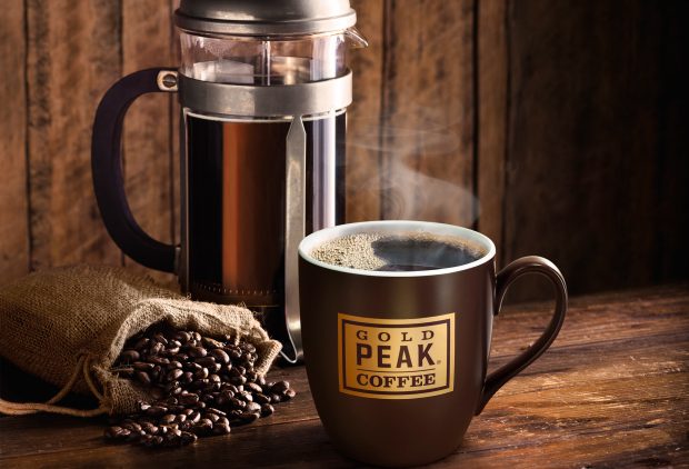 Gold Peak Beverages photo from the hot coffee line. Product images of the new RTD products have not yet been unveiled. 