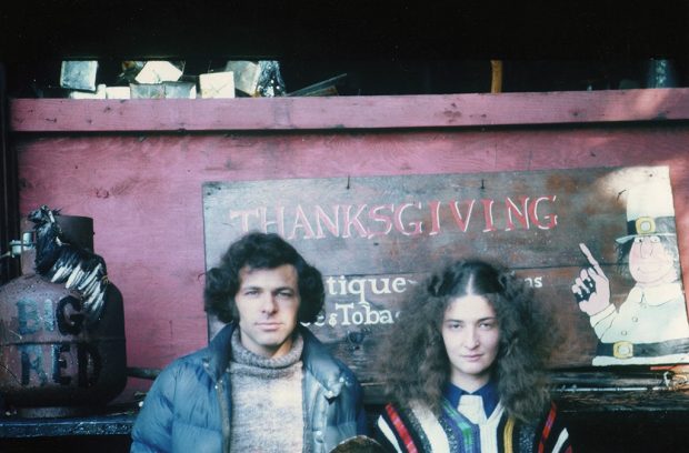 Paul and Joan Katzeff in 1972. Photo courtesy of Thanksgiving Coffee Co. 