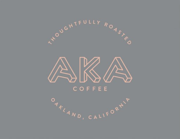The new AKA Coffee logo, courtesy of AKA Coffee. 