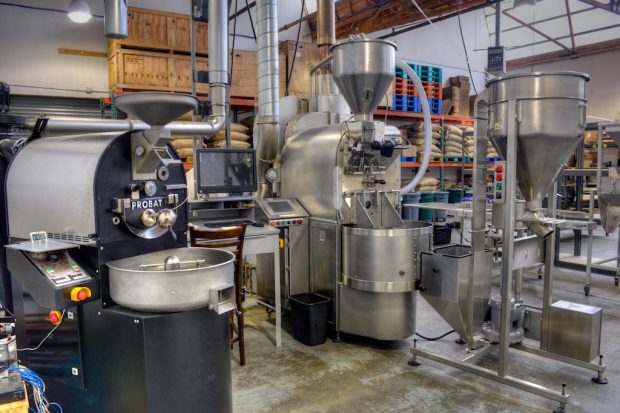 The Saturday, Feb. 25 session on roasting will be held at Bay Area CoRoasters (pictured). Photo via www.corocoffee.com
