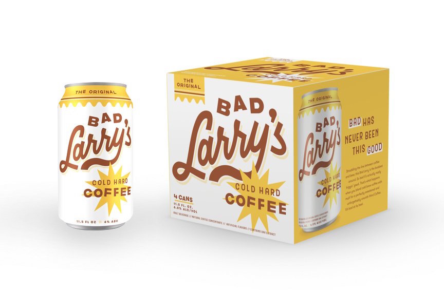 Renderings of the product courtesy of Bad Larry's Cold Hard Coffee