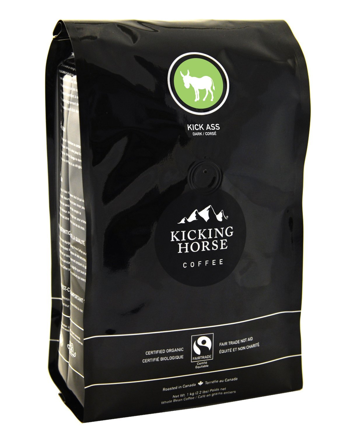 Kicking Horse Coffee bag. Retailer photo. 