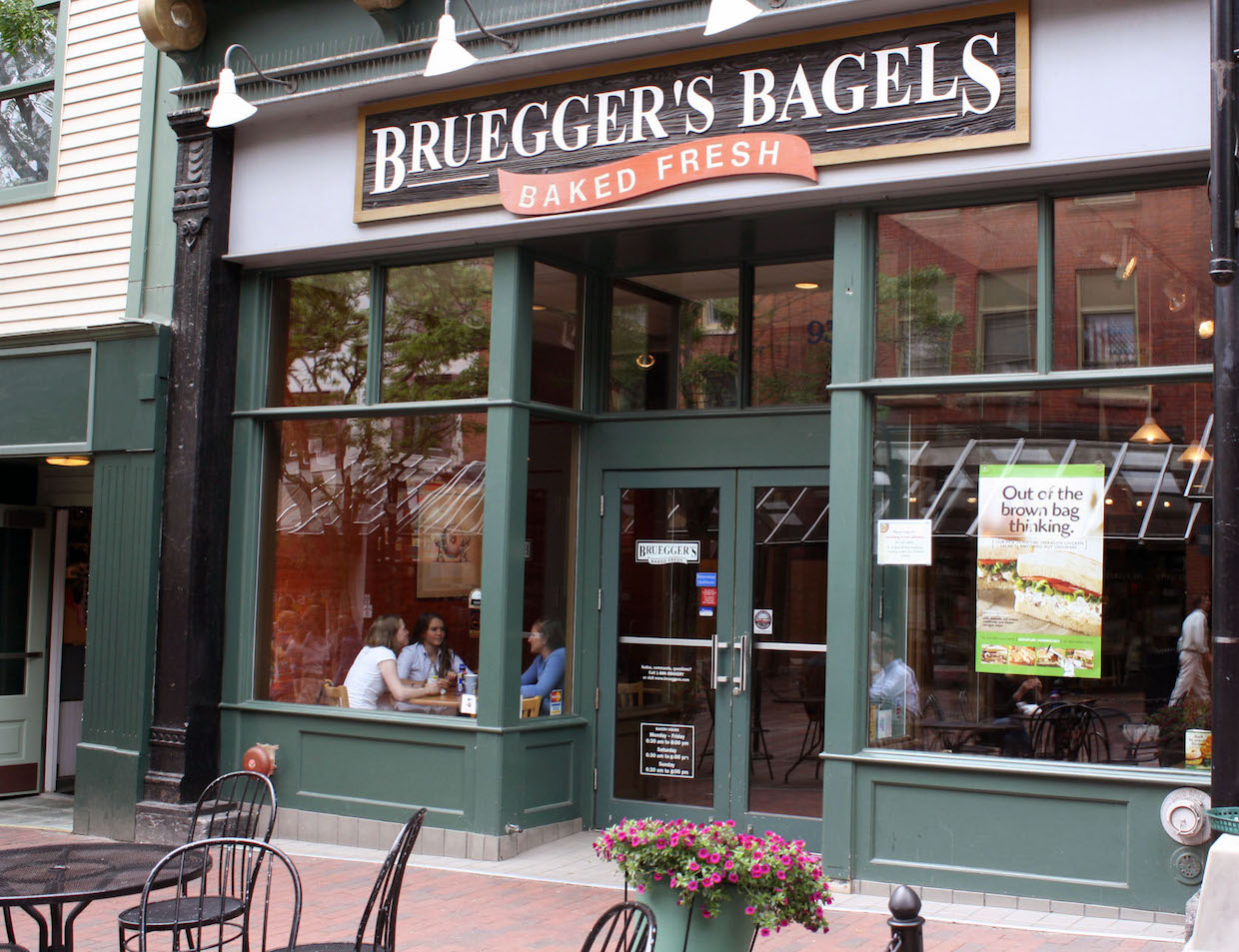 bruegger's bagels