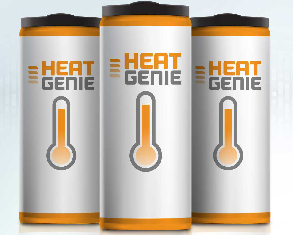 HeatGenie self-heating can