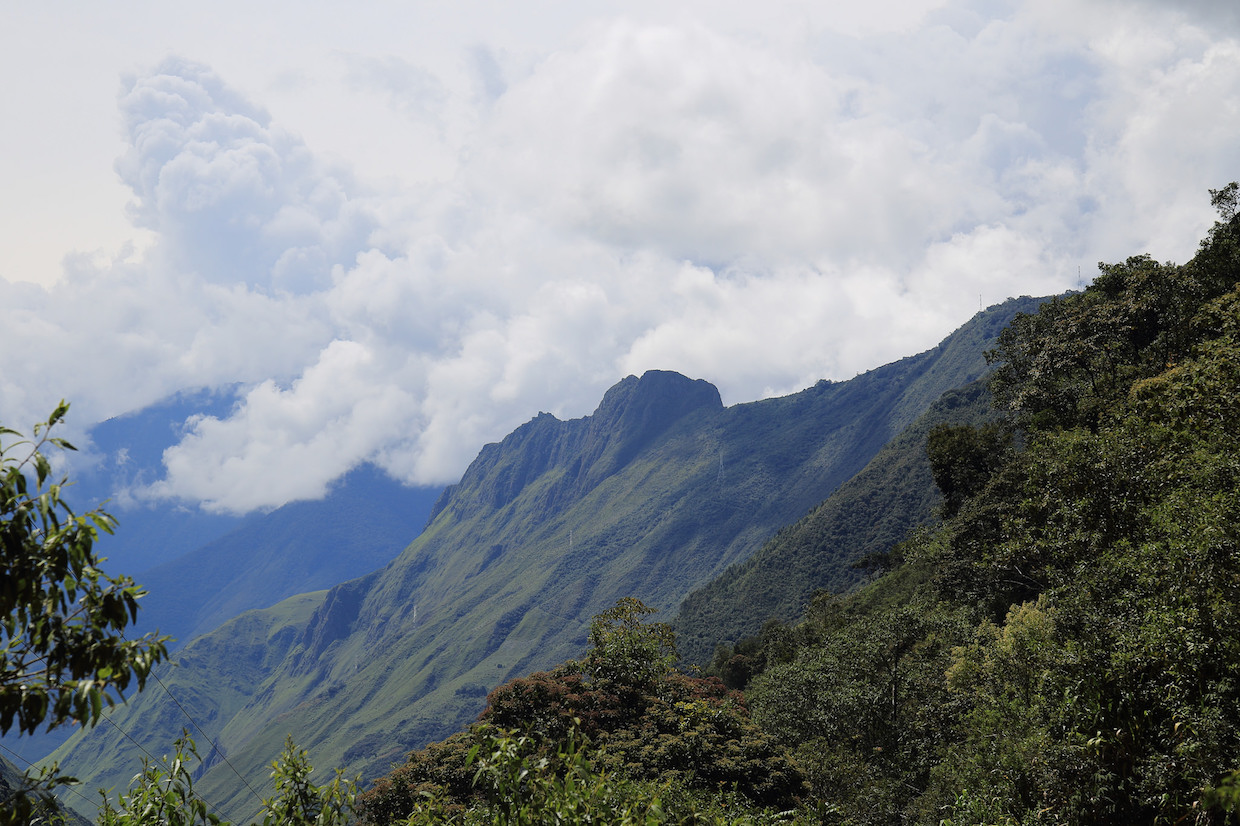 Peru Andes Mountains coffee highlands