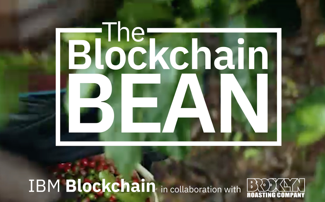 Blockchain Bean coffee IBM Brooklyn Roasting