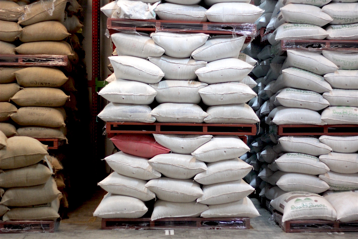 coffee sacks warehouse
