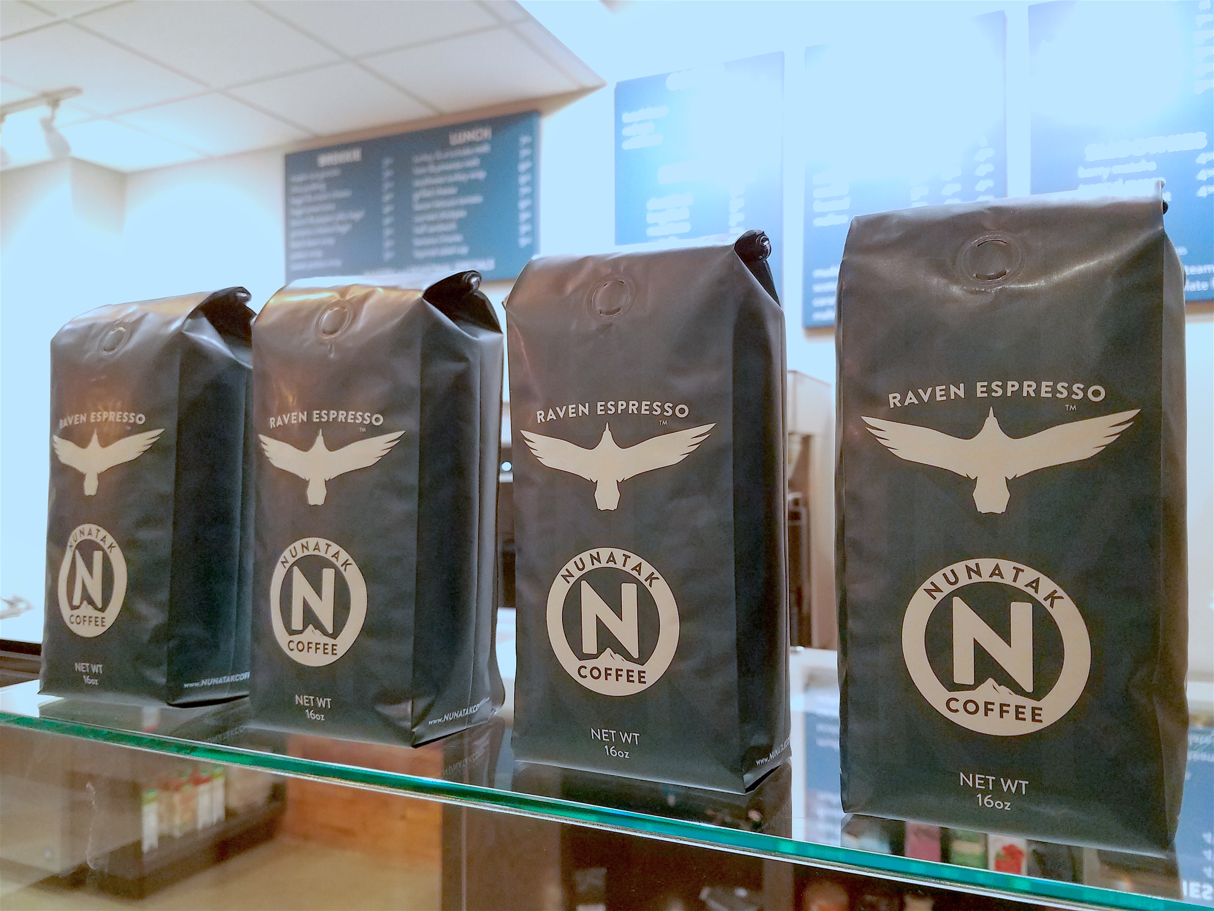Nunatak Coffee bags