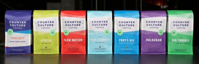 Counter Culture Coffee Revamps Its Packaging Design In A Splashy