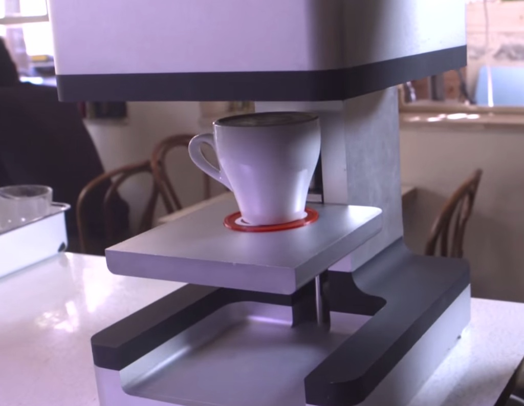 3D coffee printer creates Ripples in Europe