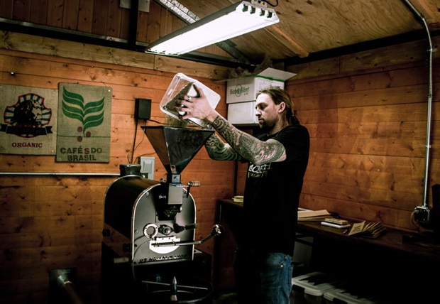 Guitarist David Kennedy starts James Coffee Roasting co.