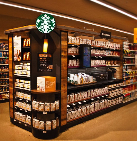 Starbucks Buying Premium Grocery Real Estate with 'Signature Aisles