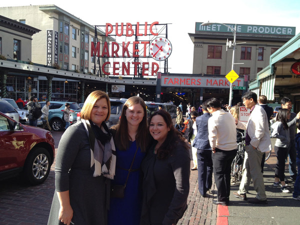 Connie, Kelsey and Jacqueline from Monin at Pike’s Place Market