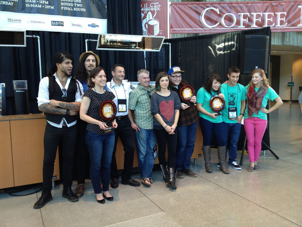 America’s Best Coffee House competition finalists: Slate Coffee Roasters, Dog River Coffee, and Caffe Ladro