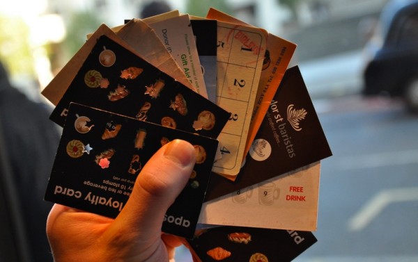 consumers and loyalty coffee cards