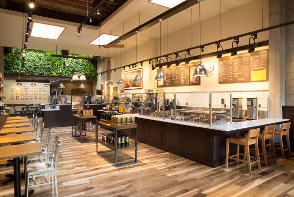 peet's flagship reclaimed materials