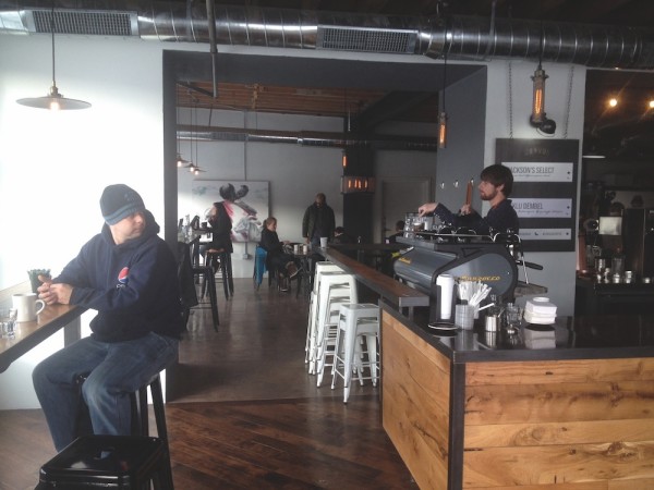 inside corvus coffee denver