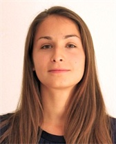 Jessica Lutz of the Swiss hockey team