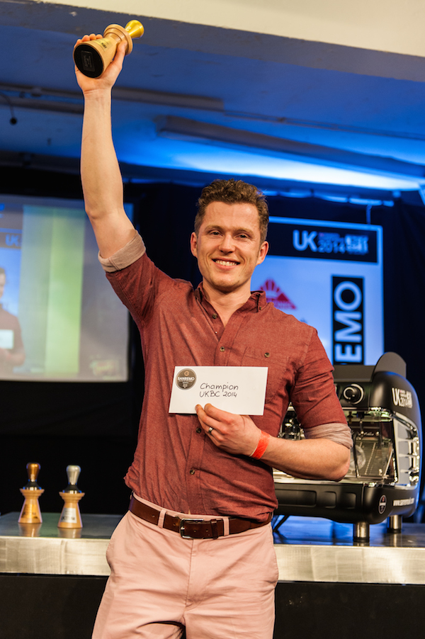 Maxwell Colonna-Dashwood UK Barista Champion