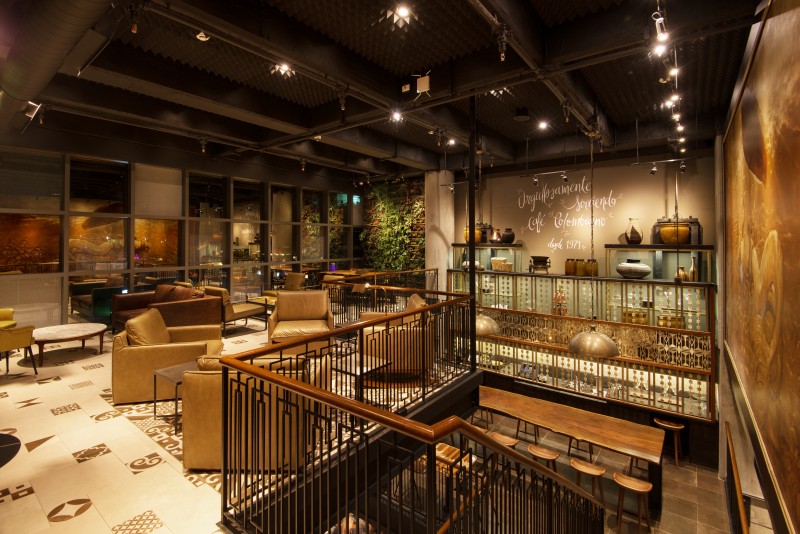 Inside Starbucks Three-Story Colombian Flagship Store in 