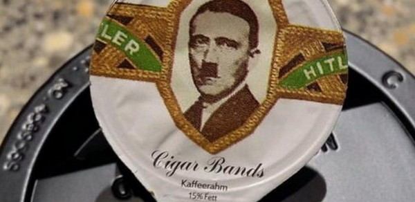 hitler coffee creamer