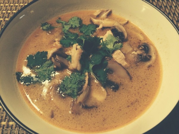 classic tom kha gai soup