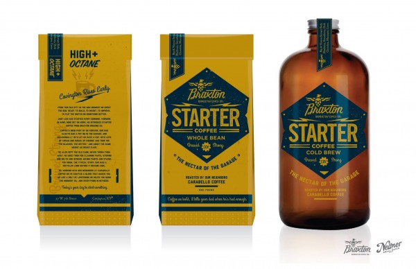 The Starter coffee brand by Braxton Brewing. Image by Neltner Small Batch. 