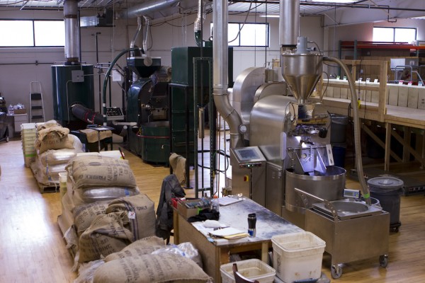 The Just Coffee roastery