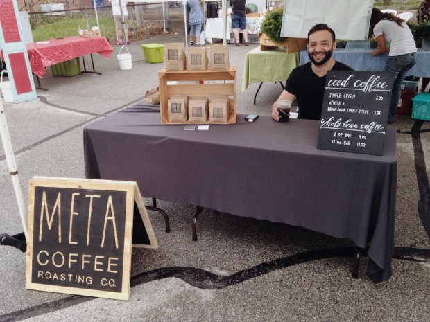 Meta Coffee at the Brookside Farmers Market