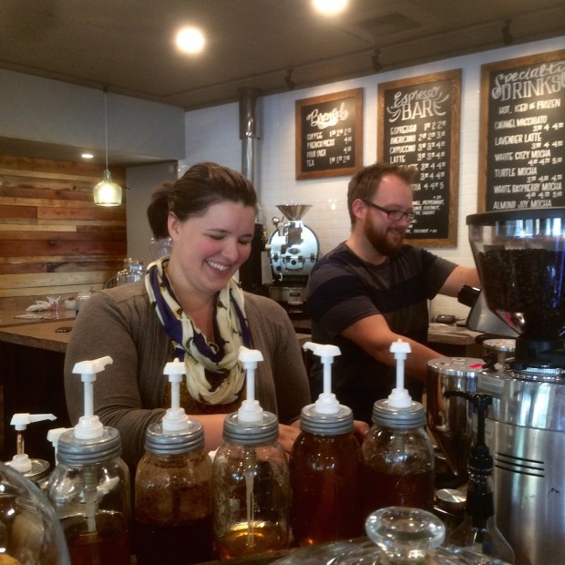 Tim and Emily of Artisan Coffee