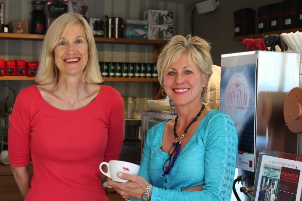 Brooke McDonnell and Helen Russell of Equator Coffees & Teas.
