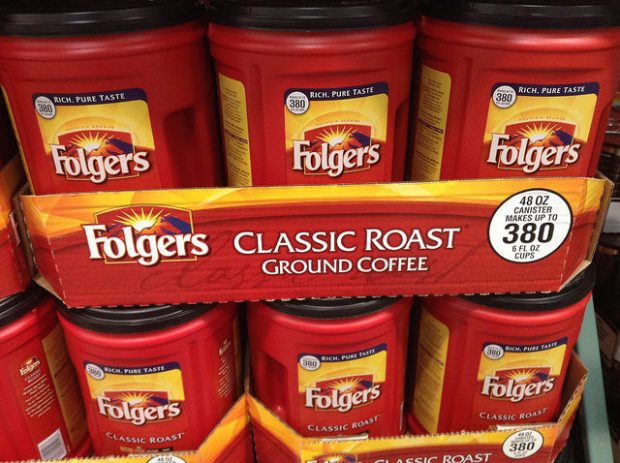 Folgers Coffee by Mike Mozart. Creative Commons license. 