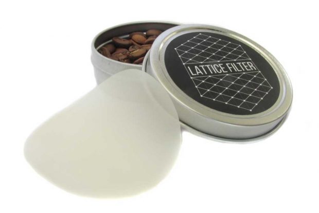 Lattice aeropress filter