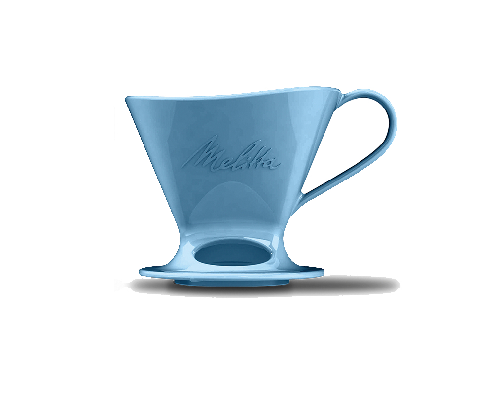 Melitta - Signature Series Pour-Over Coffeemaker - Porecelain Blue